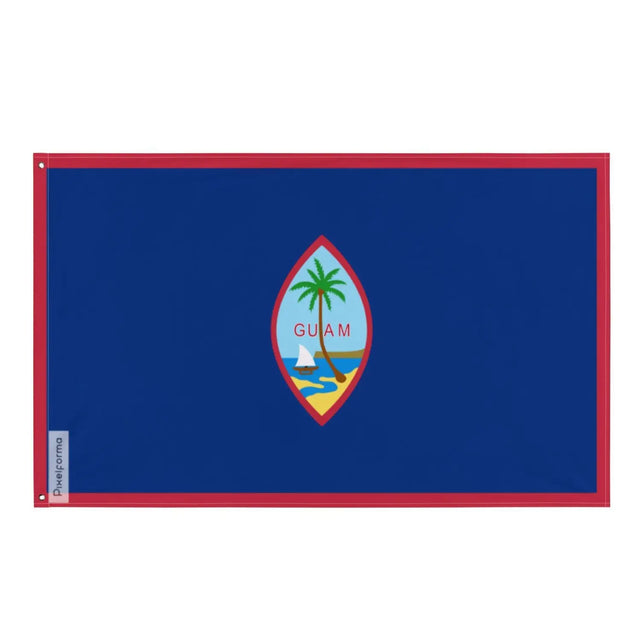 Drapeau guam plusieurs tailles en polyester - pixelforma