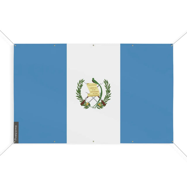 Drapeau guatemala 10 oeillets en plusieurs tailles (s) - pixelforma