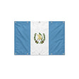 Drapeau du Guatemala format S en polyester avec dix œillets