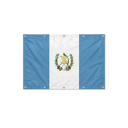 Drapeau du Guatemala format S en polyester avec dix œillets
