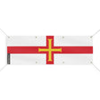 Drapeau guernesey polyester résistant avec œillets durables