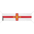 Drapeau guernesey polyester résistant œillets renforcés