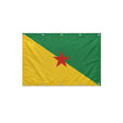 Drapeau de la Guyane format S en polyester avec dix œillets