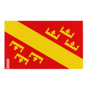 Drapeau haut-rhin polyester résistant double ourlet oeillets