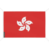 Drapeau hong kong 10 oeillets en plusieurs tailles (s) - pixelforma