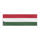 Drapeau hongrie polyester résistant pour extérieur durable