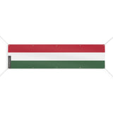 Drapeau hongrie polyester résistant usage extérieur durable