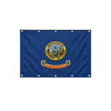 Drapeau de l'Idaho format S en polyester avec dix œillets