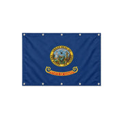 Drapeau de l'Idaho format S en polyester avec dix œillets