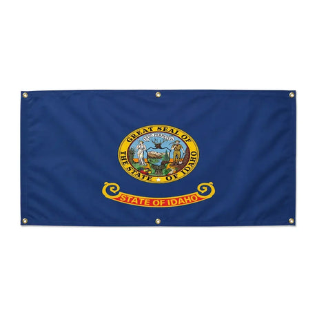 Drapeau idaho en polyester résistant aux intempéries