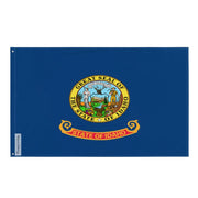 Drapeau idaho polyester résistant avec œillets à gauche