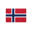Drapeau Île Bouvet format S en polyester avec dix œillets