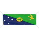 Drapeau île christmas polyester résistant aux intempéries