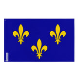 Drapeau île-de-france polyester double ourlet résistant