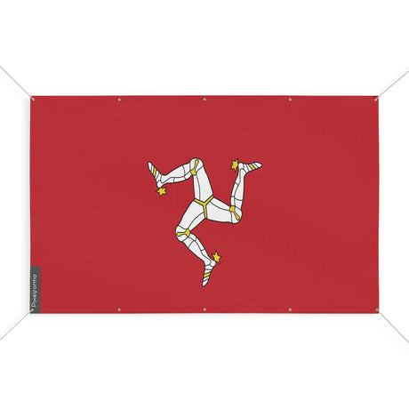 Drapeau île de man polyester résistant multi-usages