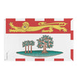 Drapeau île-du-prince-édouard polyester œillets à gauche