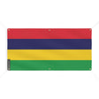 Drapeau île maurice polyester résistant aux intempéries
