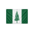 Drapeau Île Norfolk format S en polyester avec dix œillets