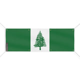 Drapeau île norfolk polyester résistant aux intempéries