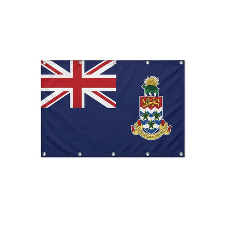 Drapeau Îles Caïmans format S en polyester avec dix œillets