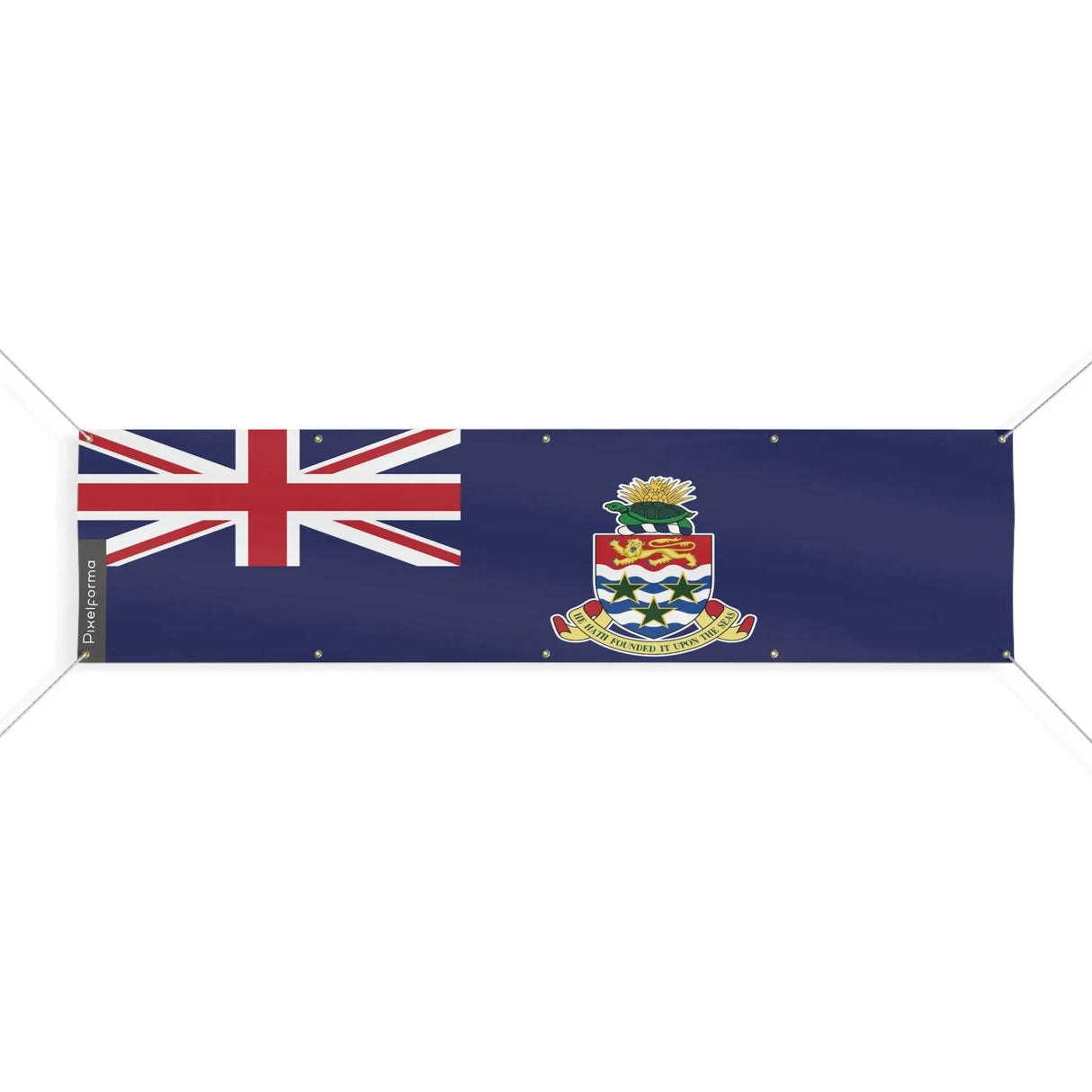 Drapeau îles caïmans polyester résistant aux intempéries