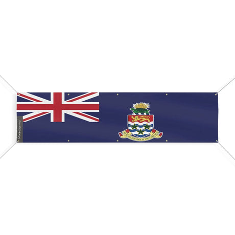 Drapeau îles caïmans polyester résistant aux intempéries