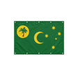 Drapeau Îles Cocos format S en polyester avec dix œillets