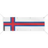 Drapeau îles féroé polyester résistant aux intempéries