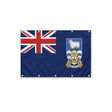 Drapeau Îles Malouines format S en polyester avec dix œillets