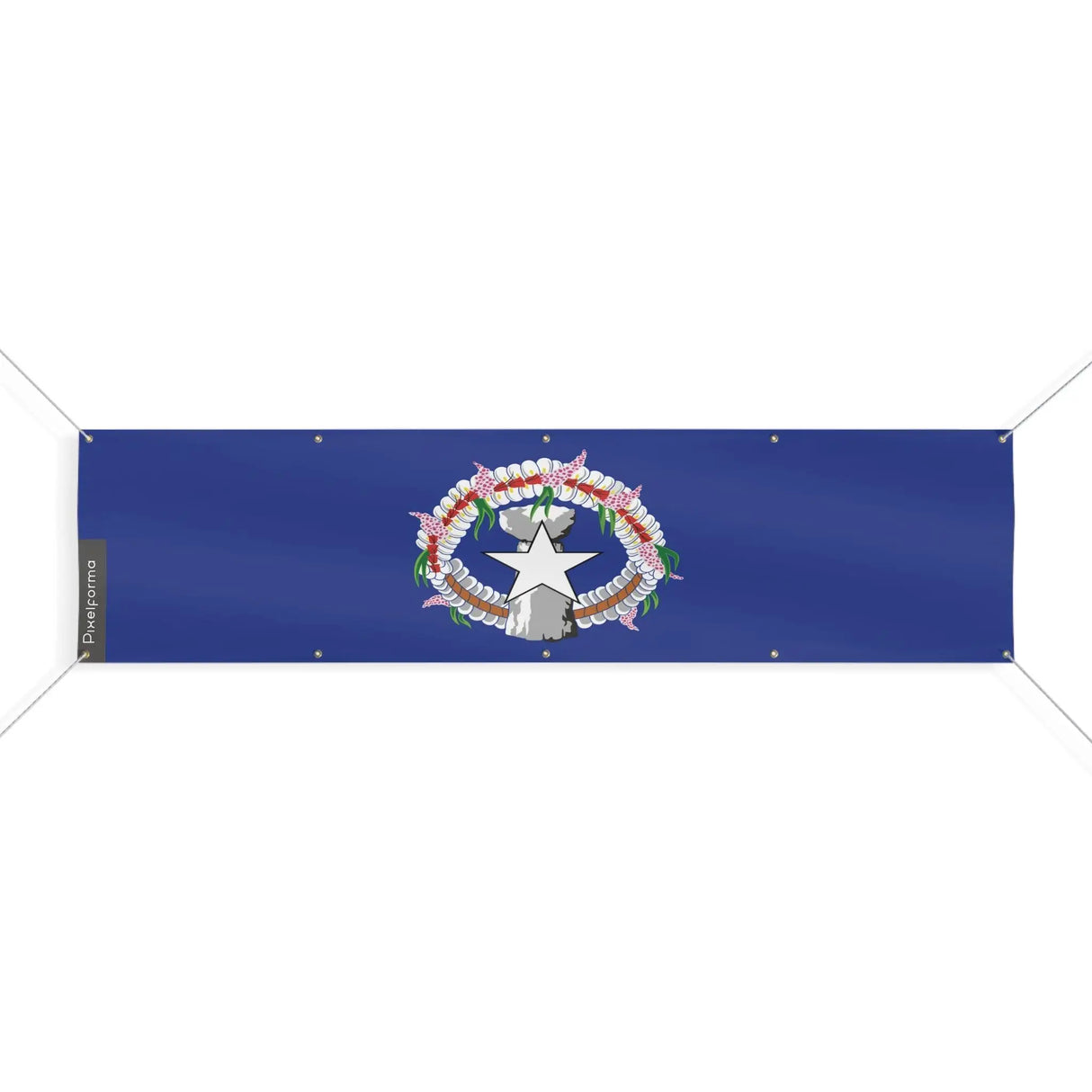 Drapeau îles mariannes du nord polyester résistant intempéries