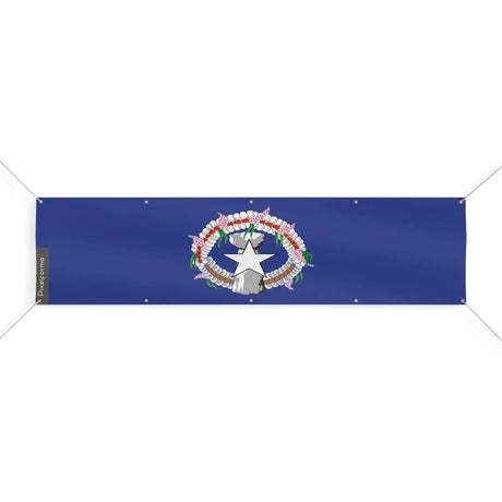 Drapeau îles mariannes du nord polyester résistant intempéries
