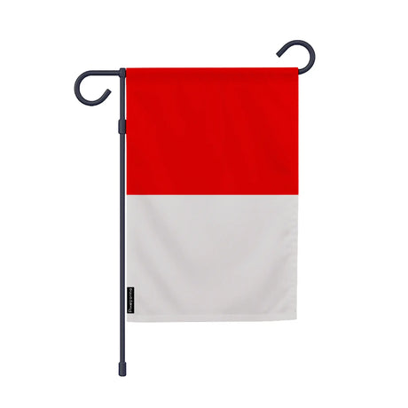 Drapeau indonésie jardin polyester résistant couleurs vibrantes