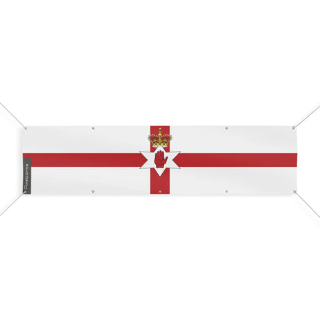 Drapeau irlande du nord polyester résistant aux intempéries
