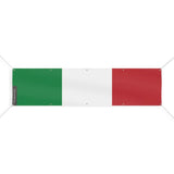 Drapeau italie en polyester résistant aux intempéries