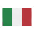Drapeau italie en polyester résistant avec œillets robustes