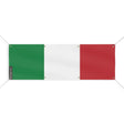 Drapeau italie polyester résistant 8 œillets extérieur