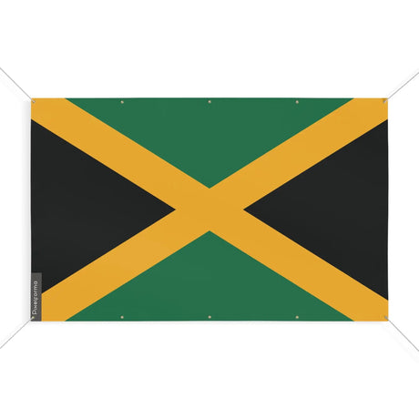 Drapeau jamaïque 10 oeillets en plusieurs tailles (s) - pixelforma