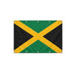 Drapeau de la Jamaïque format S en polyester avec dix œillets