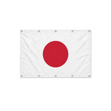 Drapeau du Japon format S en polyester avec dix œillets
