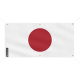 Drapeau japon en polyester résistant avec œillets renforcés