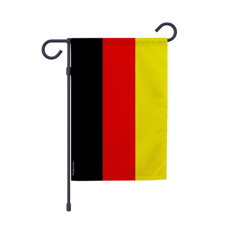 Drapeau jardin allemagne en ployester - pixelforma