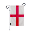 Drapeau jardin angleterre polyester résistant vertical