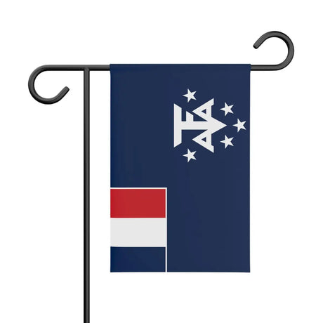 Drapeau Jardin Antarctique française en Ployester - Pixelforma 