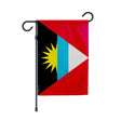 Drapeau jardin antigua-et-barbuda polyester résistant