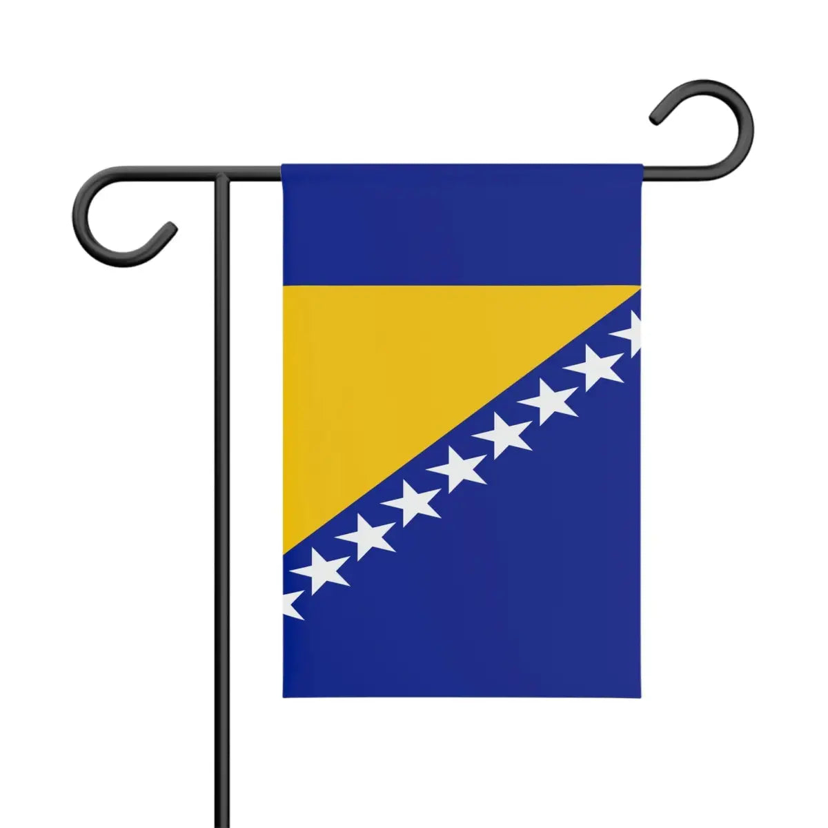 Drapeau Jardin Bosnie-Herzégovine en Ployester - Pixelforma 