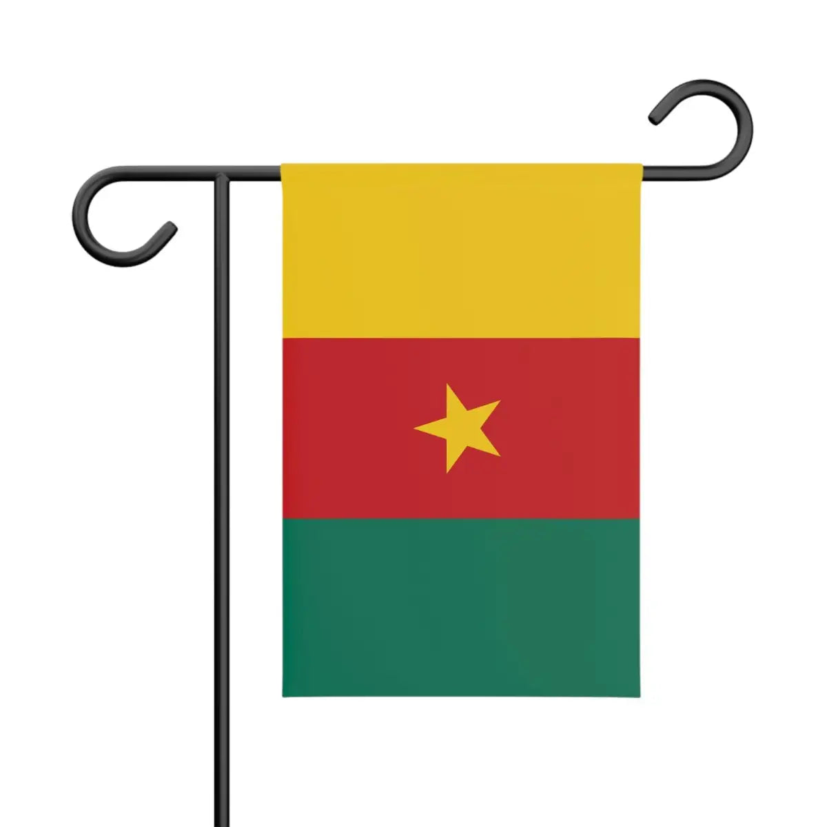 Drapeau Jardin Cameroun en Ployester - Pixelforma 