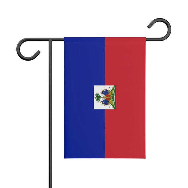 Drapeau Jardin d'Haïti 100 % polyester impression recto-verso - Pixelforma 