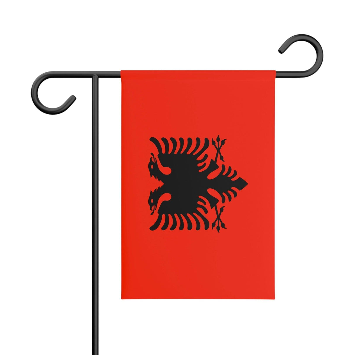 Drapeau Jardin de l'Albanie 100 % polyester impression recto-verso - Pixelforma 