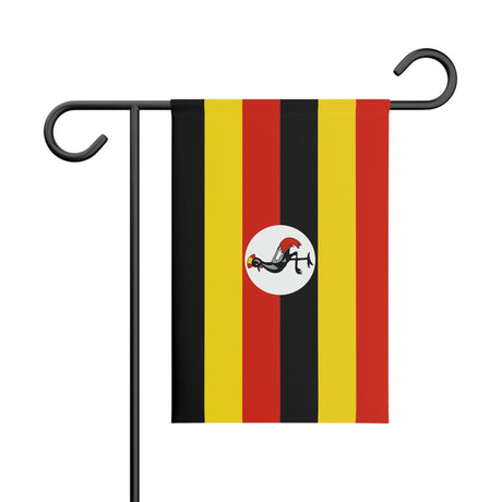 Drapeau Jardin de l'Ouganda 100 % polyester impression recto-verso - Pixelforma 