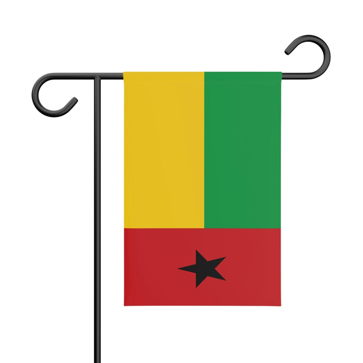Drapeau Jardin de la Guinée-Bissau 100 % polyester impression recto-verso - Pixelforma 